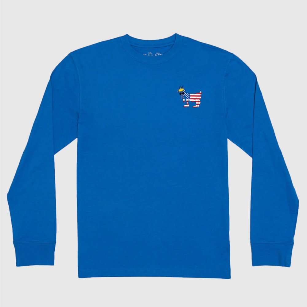 GOAT USA Long Sleeve Youth Large Freedom LST